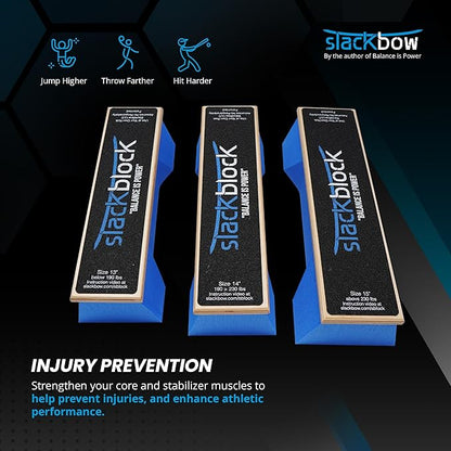 SlackBow SlackBlock Athletic Balance Trainer – Improve Balance, and Athletic