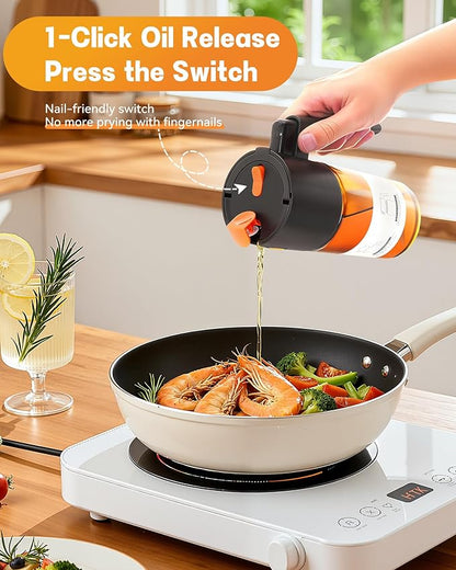 OURCABECUE Upgrade 2 in 1 Oil Sprayer