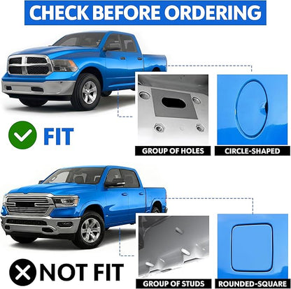 Tyger Auto 3.5" Rider Running Boards Compatible with 2010-2018 Dodge Ram 1500 / 2500 / 3500; Ram Classic | Crew Cab | TG-SS2D35318 | Side Step Rail Nerf Bars