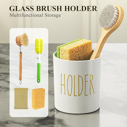 Cisily Kitchen Soap Dispenser Set Comes
