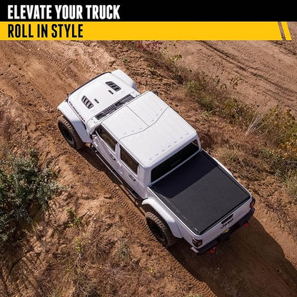 RealTruck TruXedo Lo Pro Soft Roll Up Truck Bed Tonneau Cover | 573301 | Fits 2020-2024 Chevy/GMC Silverado/Sierra 2500/3500HD w/or w/Out MultiPro/Flex Tailgate 6' 10" Bed (82.2")