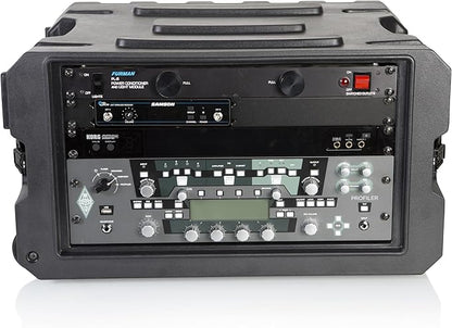 Gator Cases Pro Series 6U Rolling Rack Case