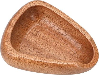 Coffee Bean Dosing Cup – Single Tray Walnut Wood Espresso Accessories Measuring
