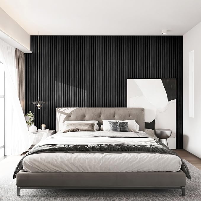 Art3d Slat Wall Panels, WPC Soundproof 3D Wall Paneling