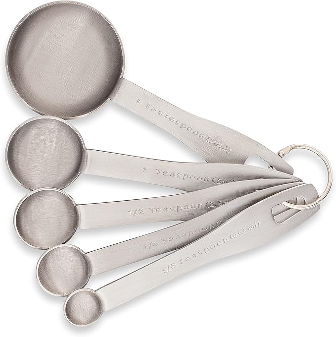 husMait Stainless Steel Measuring Spoons