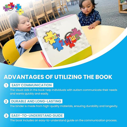 Visual Communication Book, 162 ASD Photo Picture Cards: Autism Language