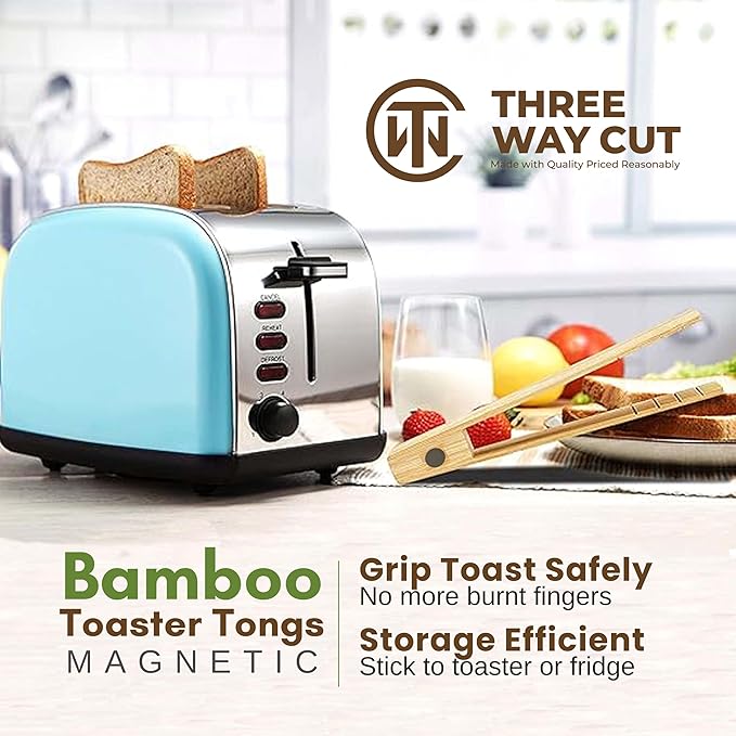 Toaster Tongs With Magnet | Kitchen Utensils