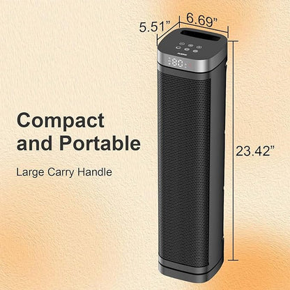 Portable Space Heater, 1500W Ceramic Heating Fan