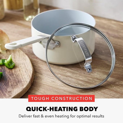 GreenPan x Bobby Flay 2.5QT Nonstick Saucepan
