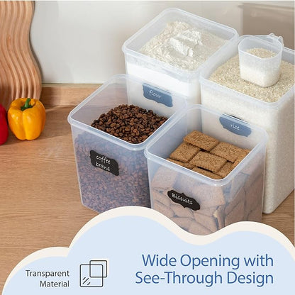 Chef's Path Large Airtight Food Storage Containers
