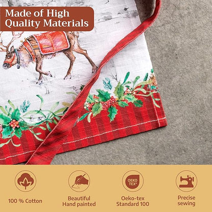 Maison d' Hermine 100% Cotton Apron