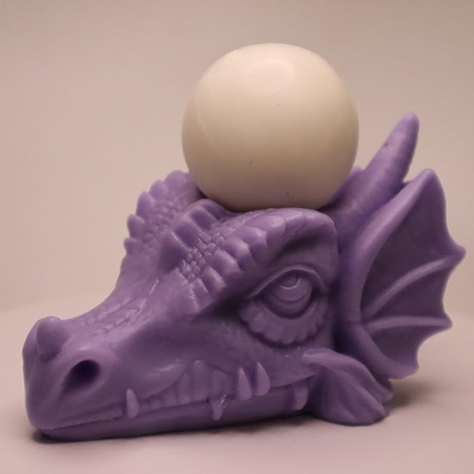 3D Dragon Silicone Mold for Resin Candle Making & Soap Making - Easter Dragon & Dinosaur Molds