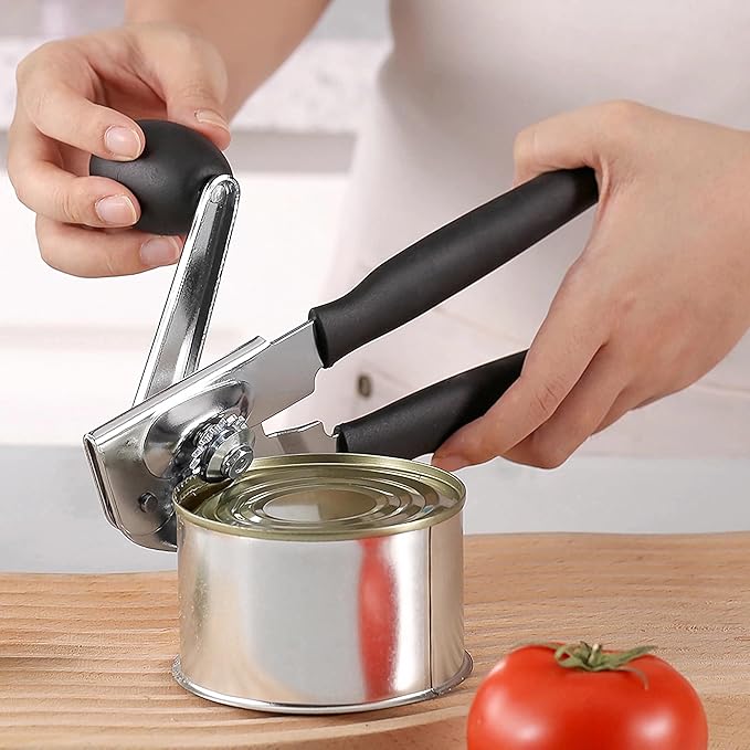 Manual Can Opener Heavy Duty Smooth Edge