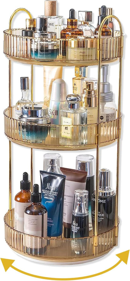 Asayuee 360 Rotating Makeup Organizer