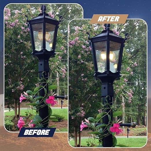 12 Pcs Gas Lamp Mantles Preformed Gaslight Pre Formed Gas Light Mantel for Outdoor Indoor Lantern Mantles, White