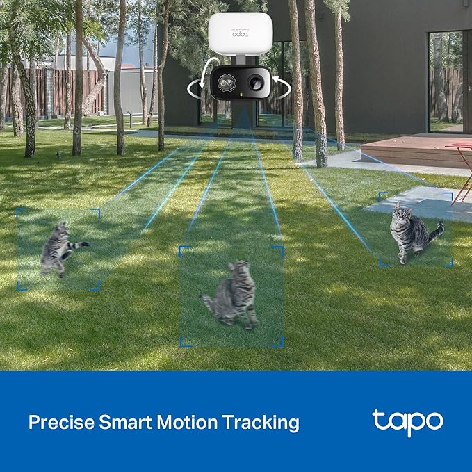 Tapo 2K Indoor/Outdoor Pan/Tilt Wired Security Camera