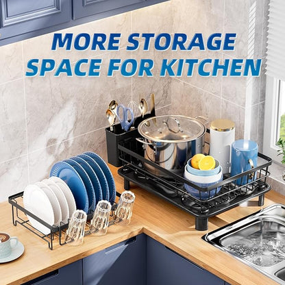 GAOKASE Dish Drying Rack, Stainless Steel-Dish Rack, Dish Racks