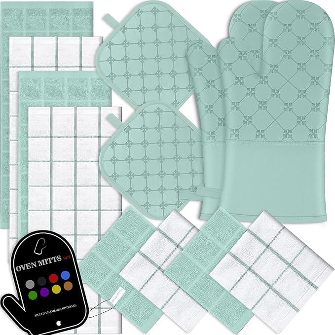 Oven Mitts Kitchen Towels Dishcloths