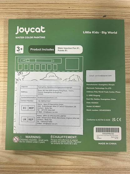 JoyCat Paint with Water Coloring Books for Toddlers, Watercolor Painting Sets for Kids Ages 3-5 4-8, Arts and Crafts Drawing Activities Toy Birthday Gift for Boys Girls (Dinosaur & Vehicle)