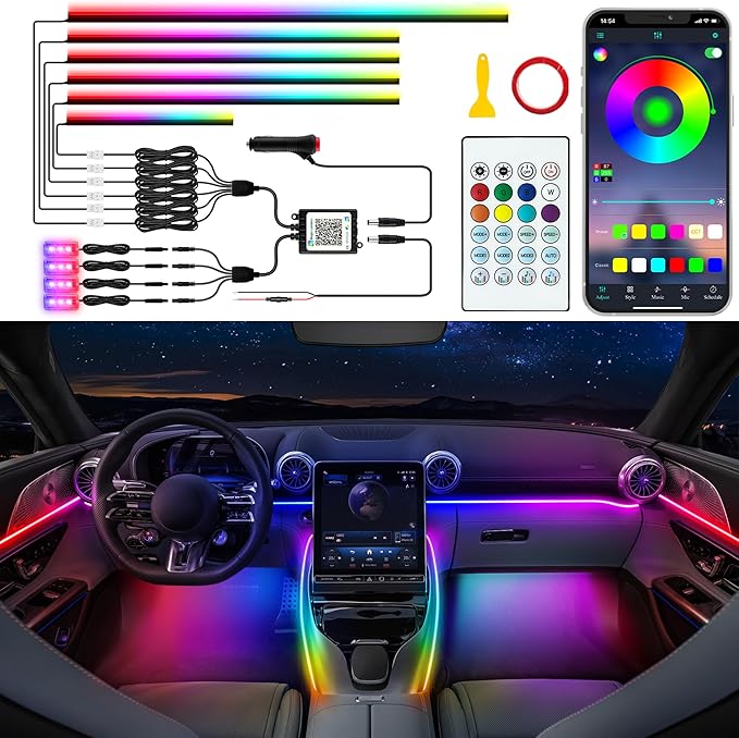 Jushope Acrylic LED Lights