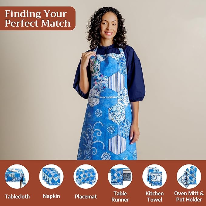Maison d' Hermine 100% Cotton Apron