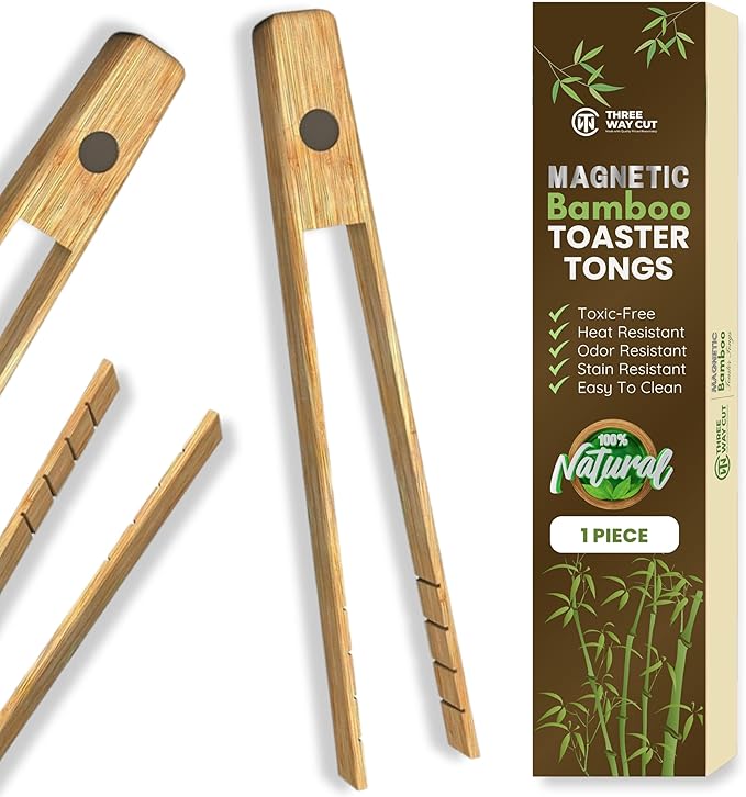 Toaster Tongs With Magnet | Kitchen Utensils