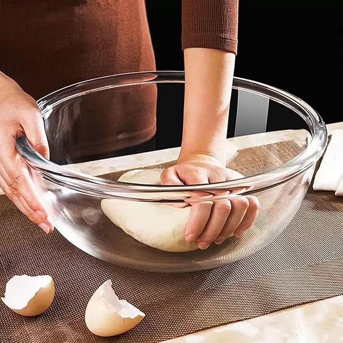 6.2Quart Large Glass Bowls