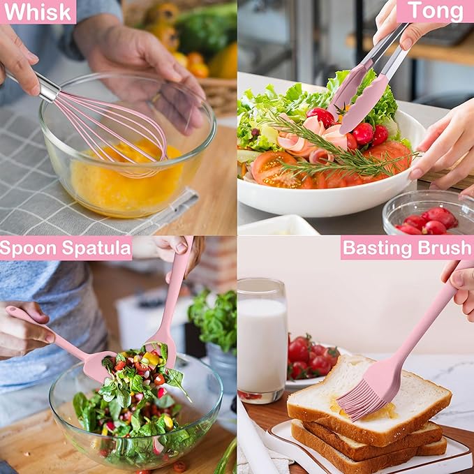 LIANYU 15 Piece Cooking Utensils Set