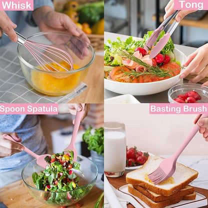 LIANYU 15 Piece Cooking Utensils Set