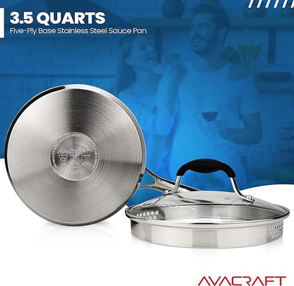 AVACRAFT Stainless Steel Saucepan