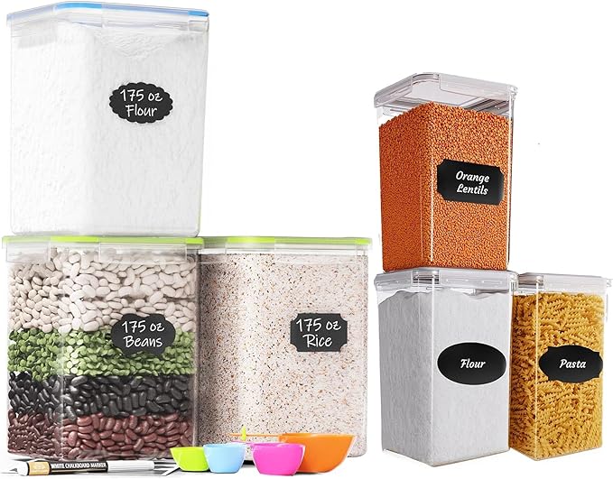 Chef's Path Large Airtight Food Storage Containers