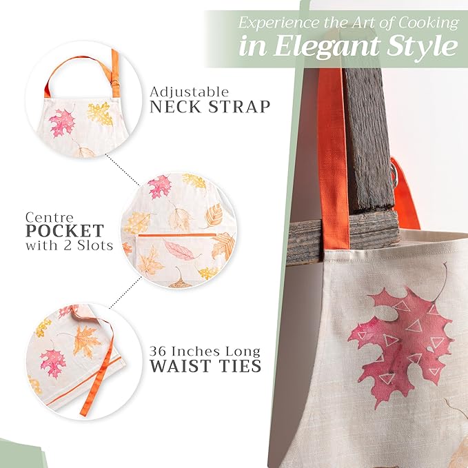 Maison d' Hermine 100% Cotton Apron