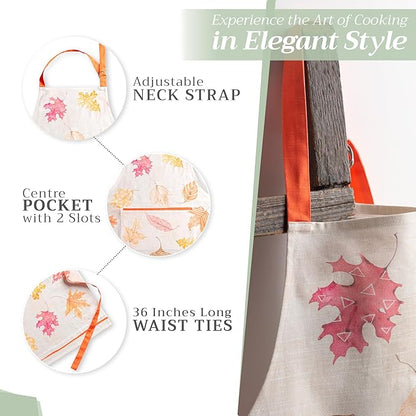 Maison d' Hermine 100% Cotton Apron