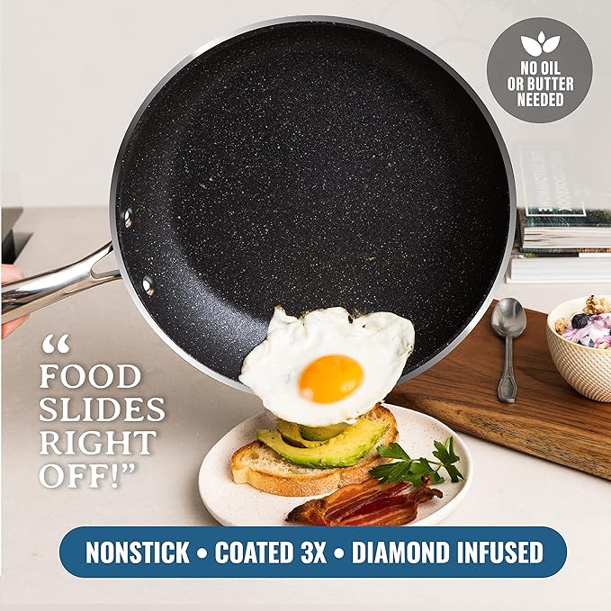 Granitestone 20-Piece Nonstick Pots and Pans Set