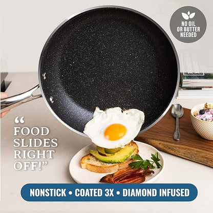 Granitestone 20-Piece Nonstick Pots and Pans Set