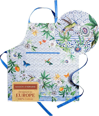 Maison d' Hermine 100% Cotton Apron