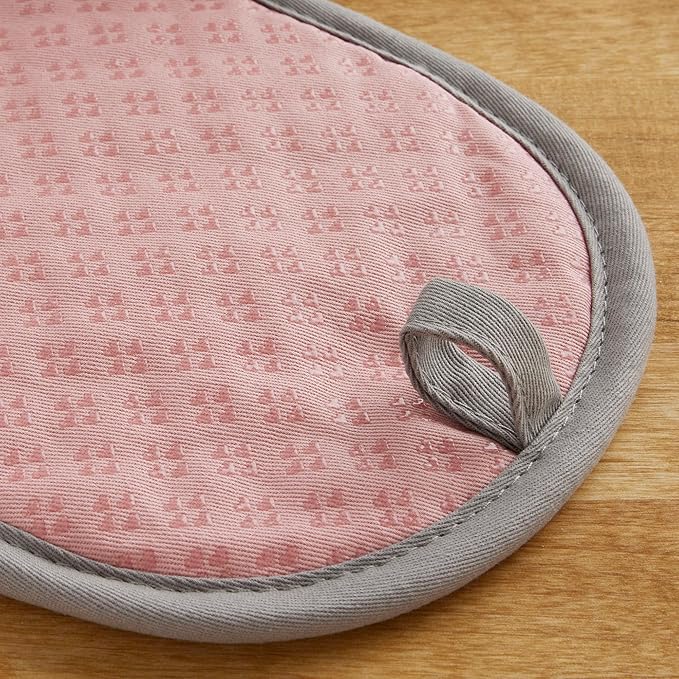 KitchenAid Asteroid Pot Holder 2-Pack Set, Dried Rose