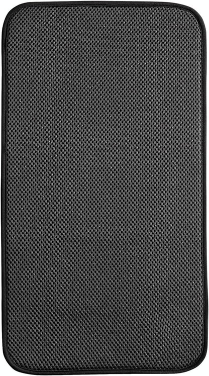 iDesign iDry Fabric Mini Kitchen Countertop Absorbent Dish Drying Mat