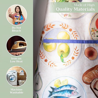 Maison d' Hermine 100% Cotton Apron
