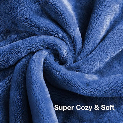 Electric Heated Blanket Queen Size 84"×90" Dual Control, 5 Heating Settings &