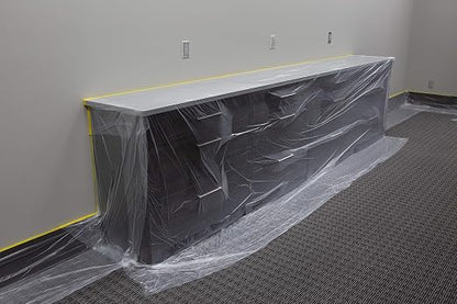 Pre-Taped Masking Film, 12-Feet X 65-Feet