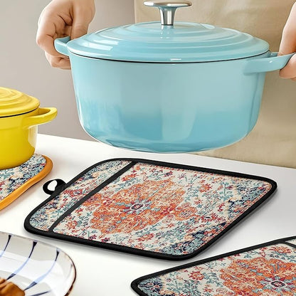 Rustic Vintage Boho Pot Holders