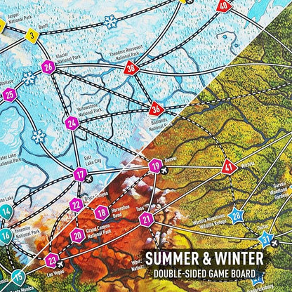 Photo Tour: North America – Family Board Game for Kids and Adults | Travel Strategy Game | Ages 8+ | Easy to Learn | 1–5 Players | Fun for Game Night & Educational Play