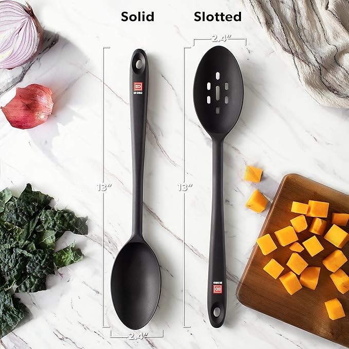 DI ORO Silicone Spoons for Cooking