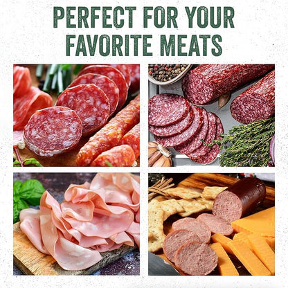 LEM Products Clear Fibrous Casings, 1 ½ Inches x 12 Inches, Non-Edible Sausage Casings, Stuffs Approximately 1 Pound Per Casing, Great for Summer Sausage, Pepperoni, and Salami, 25 Count Pack