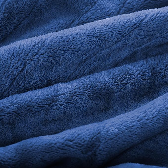 Electric Heated Blanket Queen Size 84"×90" Dual Control, 5 Heating Settings &