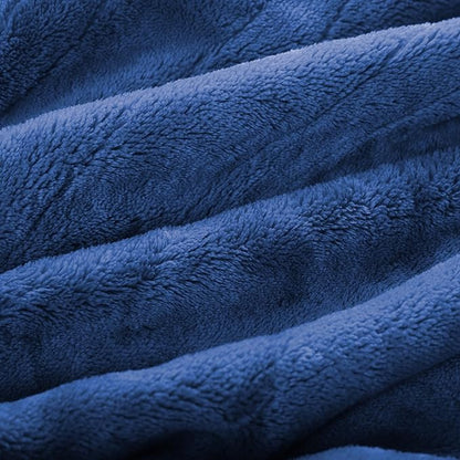 Electric Heated Blanket Queen Size 84"×90" Dual Control, 5 Heating Settings &