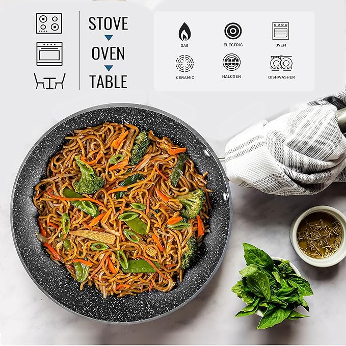 Granitestone 20-Piece Nonstick Pots and Pans Set