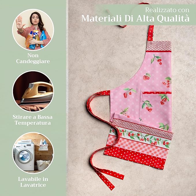 Maison d' Hermine 100% Cotton Apron