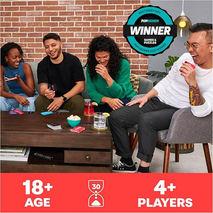 Spin Master Games, Tell Me Without Telling Me, The Viral Hit Adult Card Game, Bachelorette Party Activity, Meme Party Game, 2-10 Players, for Ages 18 & Up